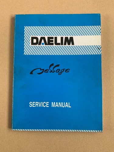 New genuine daelim workshop - genuine,