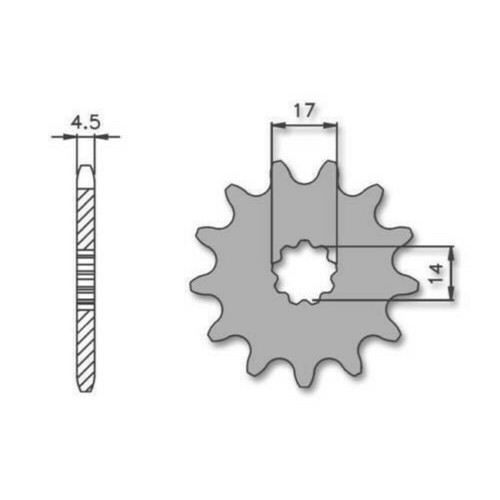 Sprocket puch 50cc - sprocket,