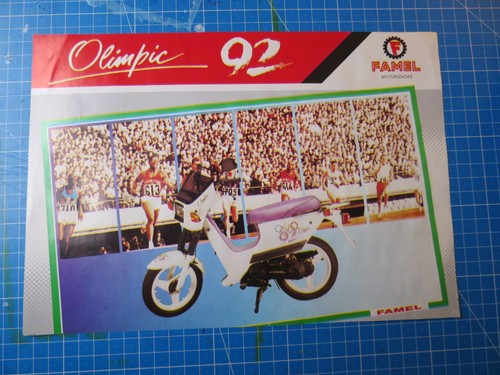 Old famel olimpic brochure - 92,